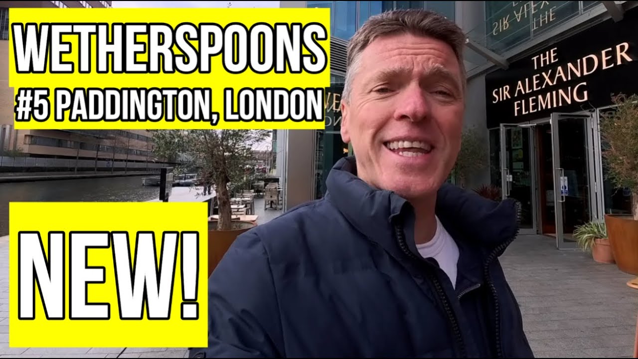 I Tried the New Menu at Wetherspoons #5 The Sir Alexander Fleming, Paddington, London
