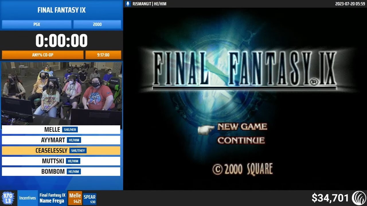 Final Fantasy IX by Melle, Ceaselessly, Muttski, bombom, and Ayymart - RPG Limit Break 2023