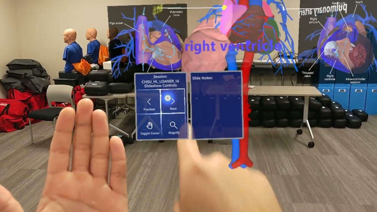 First Time User Experience - Using the HoloAnatomy Application on your HoloLens 2