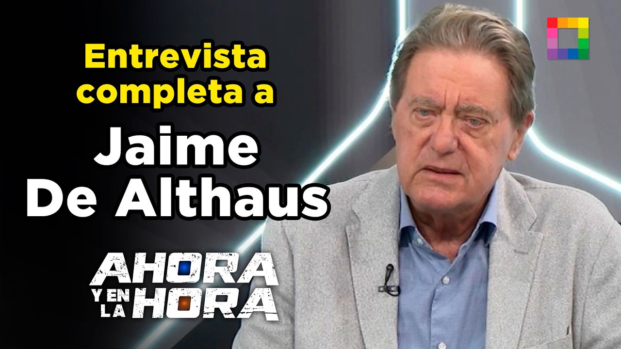 Ahora y en la Hora - MAR 03 - ENTREVISTA COMPLETA A JAIME DE ALTHAUS | Willax