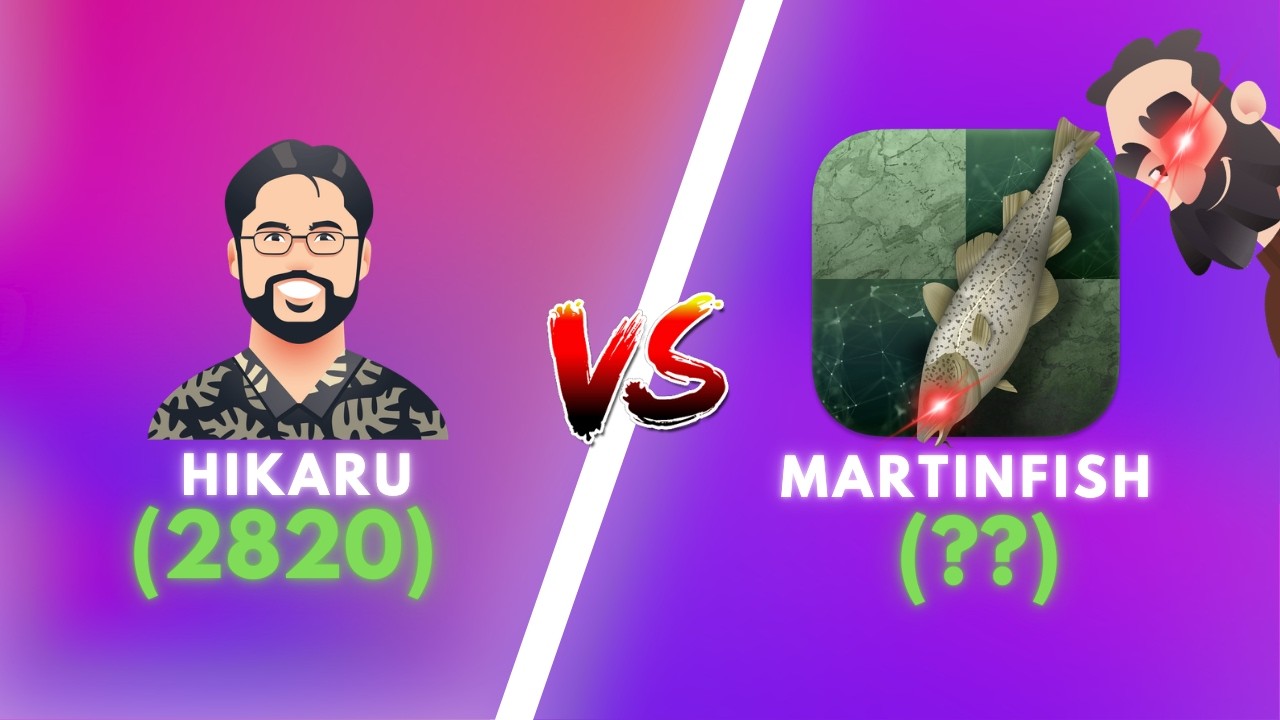 Stockfish vs Hikaru… but Martin plays every 10th turn!
