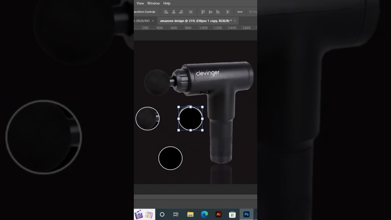 amazone product infographic design tutorial for beginners in photoshop 