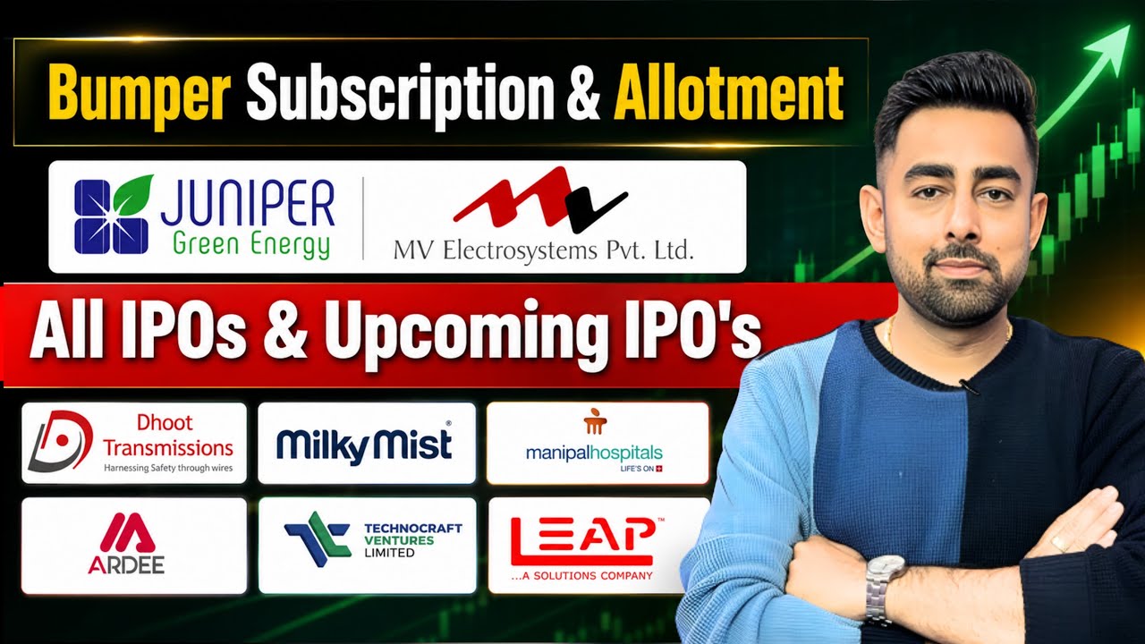 MV Electrosystem IPO Allotment | Juniper IPO | Upcoming IPO | Jayesh Khatri