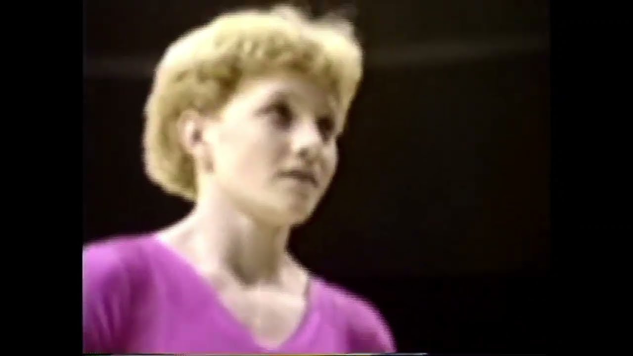 KRISTIE PHILLIPS, THE ALL-AMERICAN GYMNASTICS SENSATION OF 1987. Story and Video