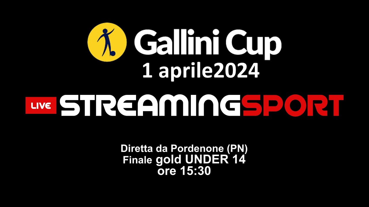 GALLINI CUP  finale Gold Under 14 Pordenone (PN)