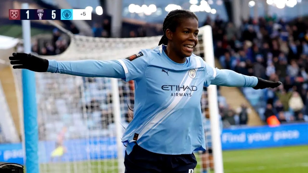 Khadija Shaw vs West Ham United Women | Goal & Strong Performance