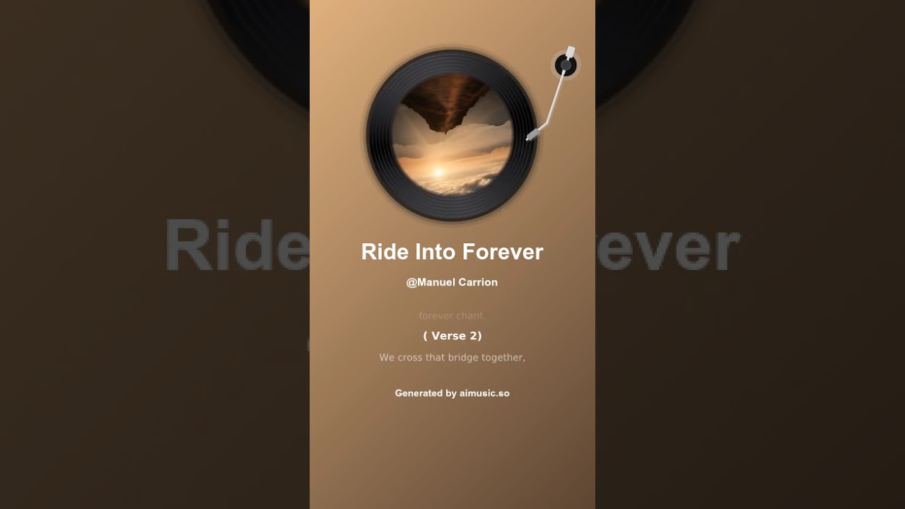 Ride Into Forever 1
