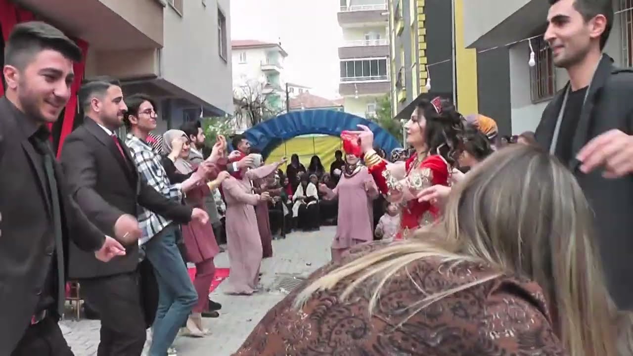 CEMİLE İLE YASİN'in DÜĞÜN TÖRENİ PAR-6 arifegazili köyü köy düğünü