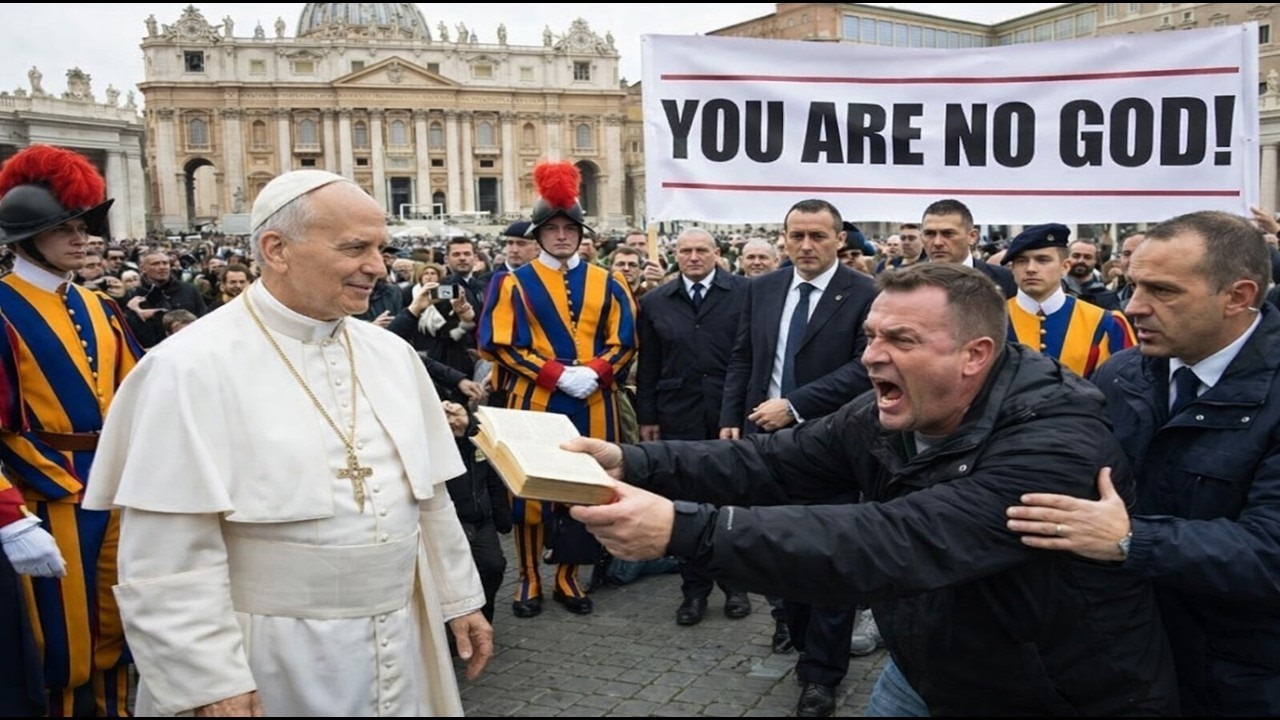 Protestants Challenge the Pope’s Authority — ‘You’re Not God!’ 