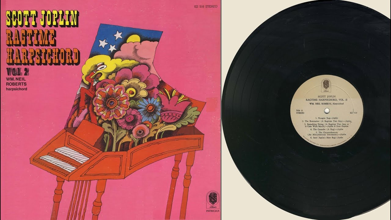 William Neil Roberts (harpsichord) Scott Joplin, Ragtime Harpsichord Vol 2