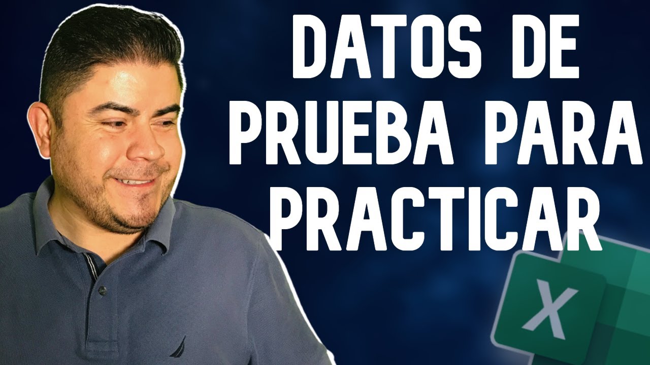 Cómo obtener BASES DE DATOS DE PRUEBA y practicar como Analista de datos en Excel