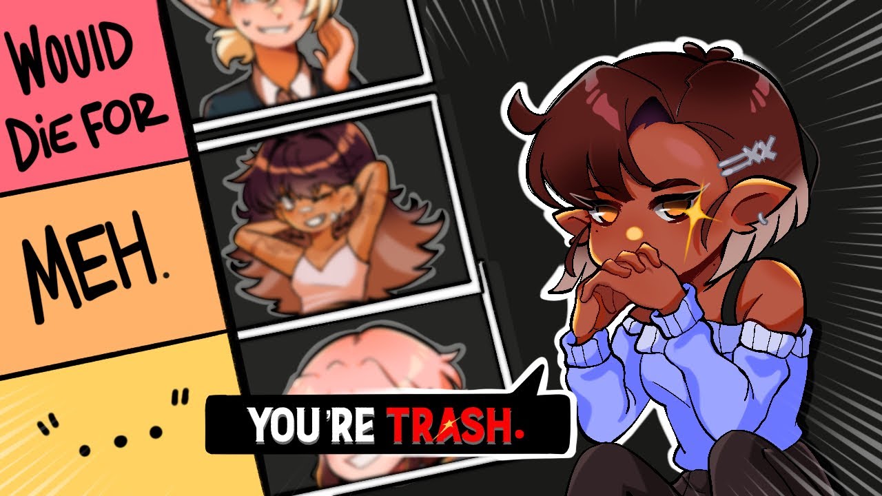 MEET MY OCS ⭐️ RANKING MY ORIGINAL CHARACTERS
