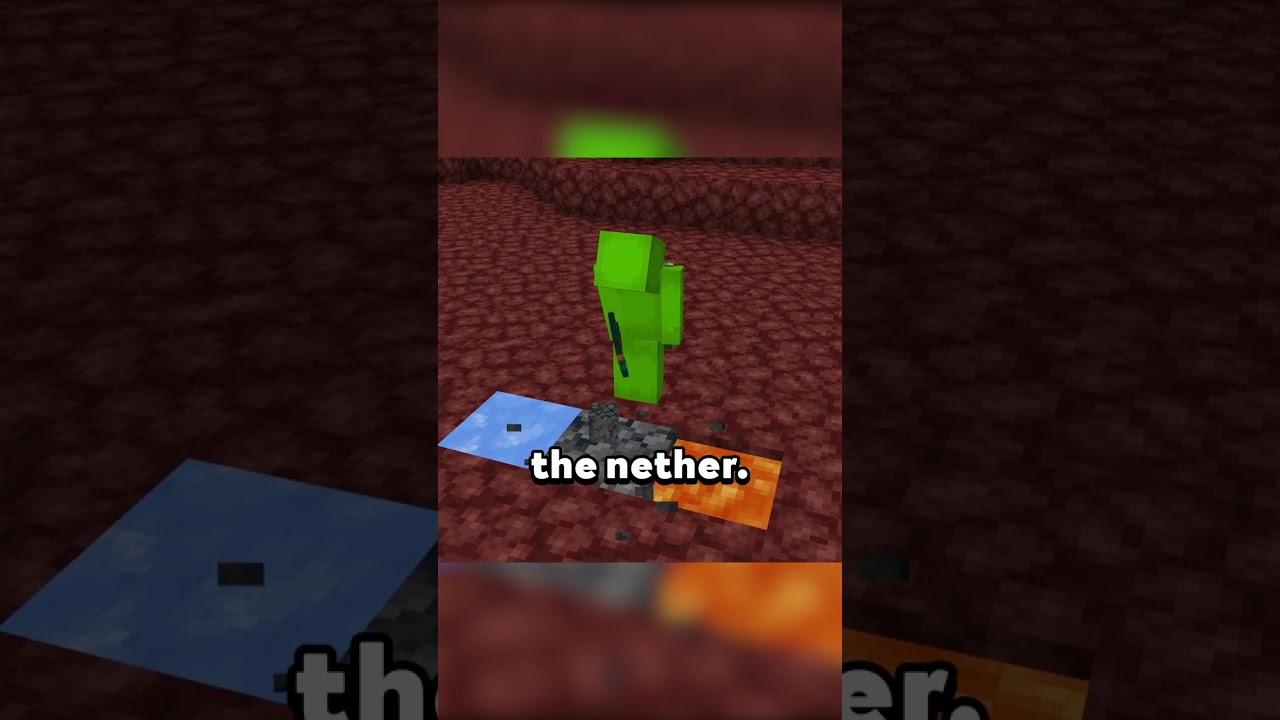 Build a Cobblestone Generator in the Nether!
