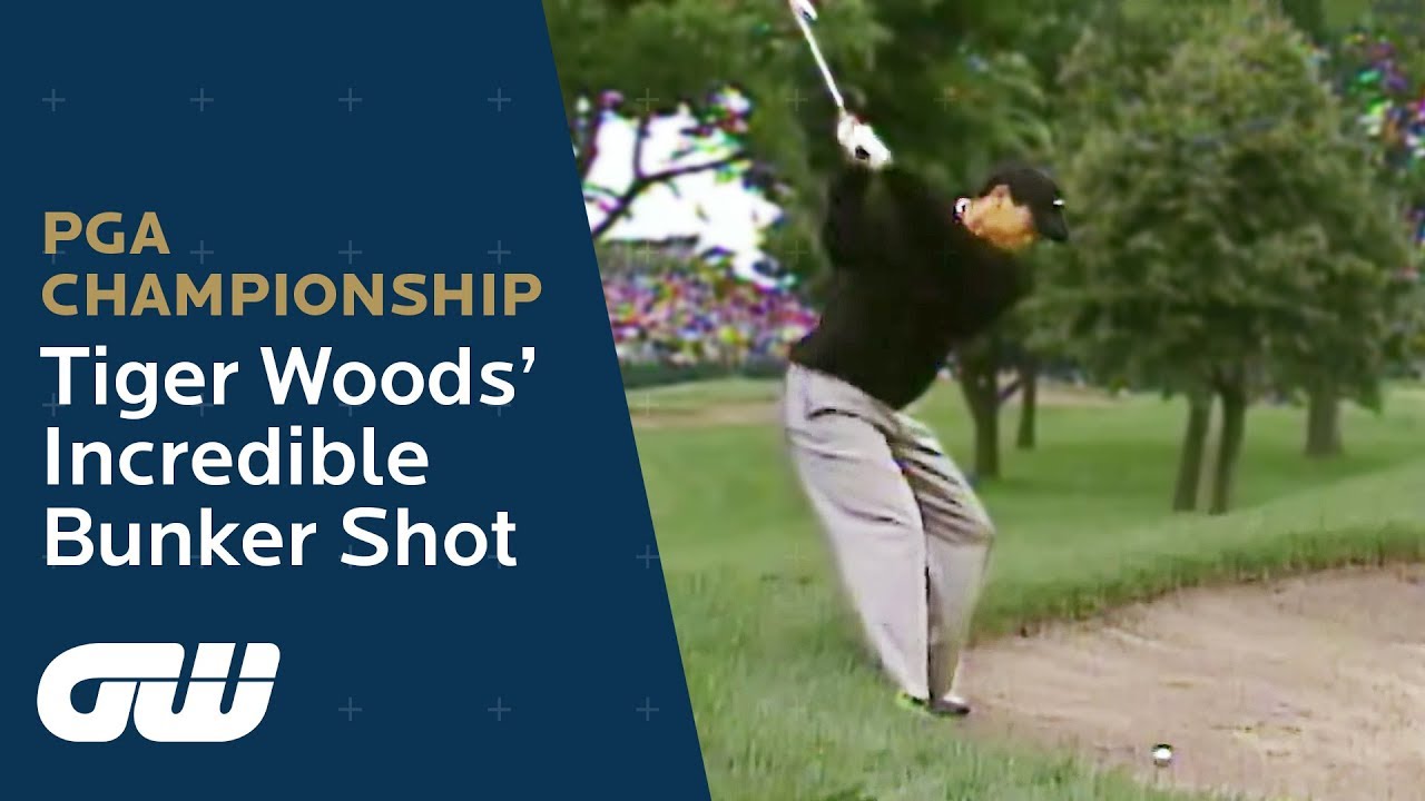 Tiger Woods' Incredible Bunker Shot at the 2002 PGA Championship | Golfing World