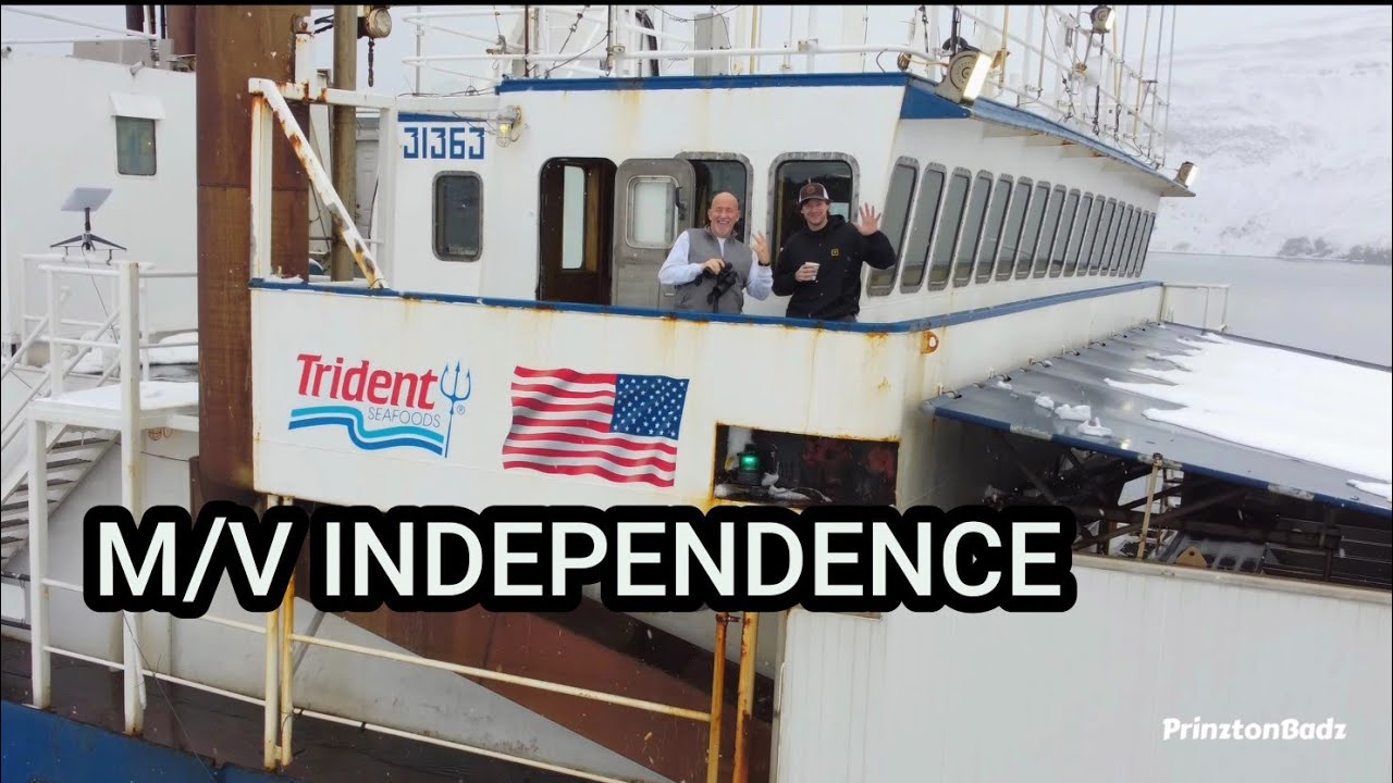 M/V Independence |Dock in akutan | Seafoods processing boat