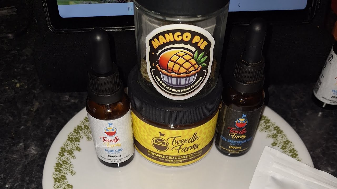 Mango Pie, Legendary Bubba, Pineapple Kush 