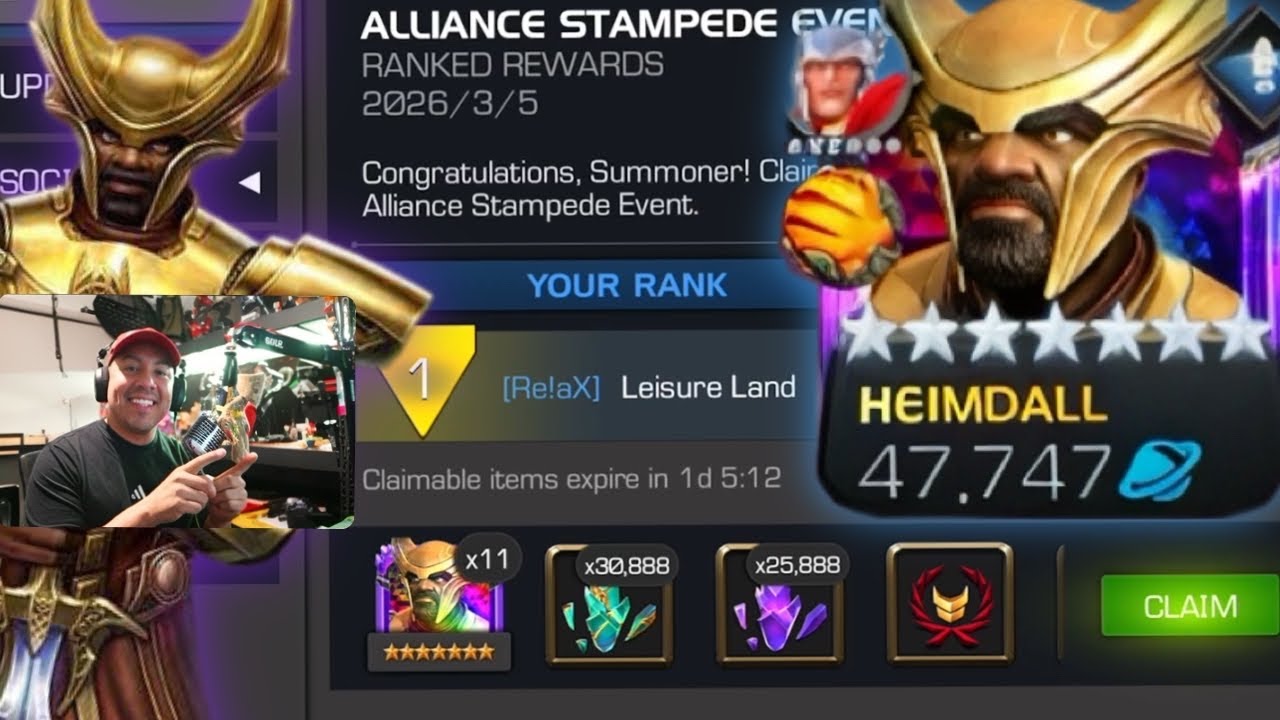 Claimed Heimdall & Took Him Straight to Rank 4! 😤🔥 | MCOC