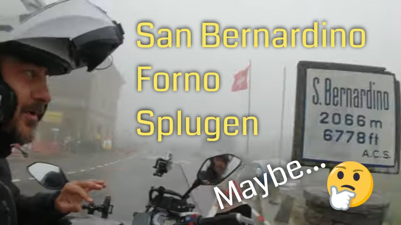 San Bernardino, Splugen and Forno alpine passes on Benelli TRK 502 X - Alps day 5 [S1-Ep.27]