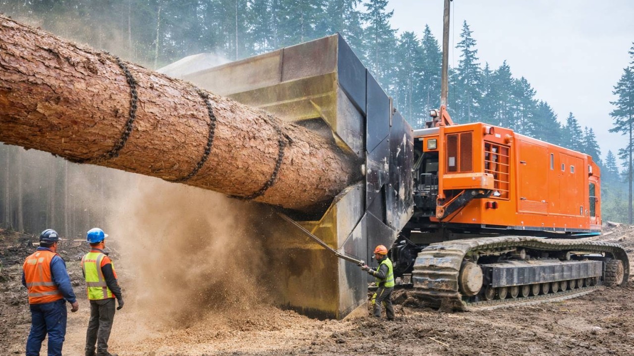 Next-Level Wood Chippers | Inside Modern Timber Processing