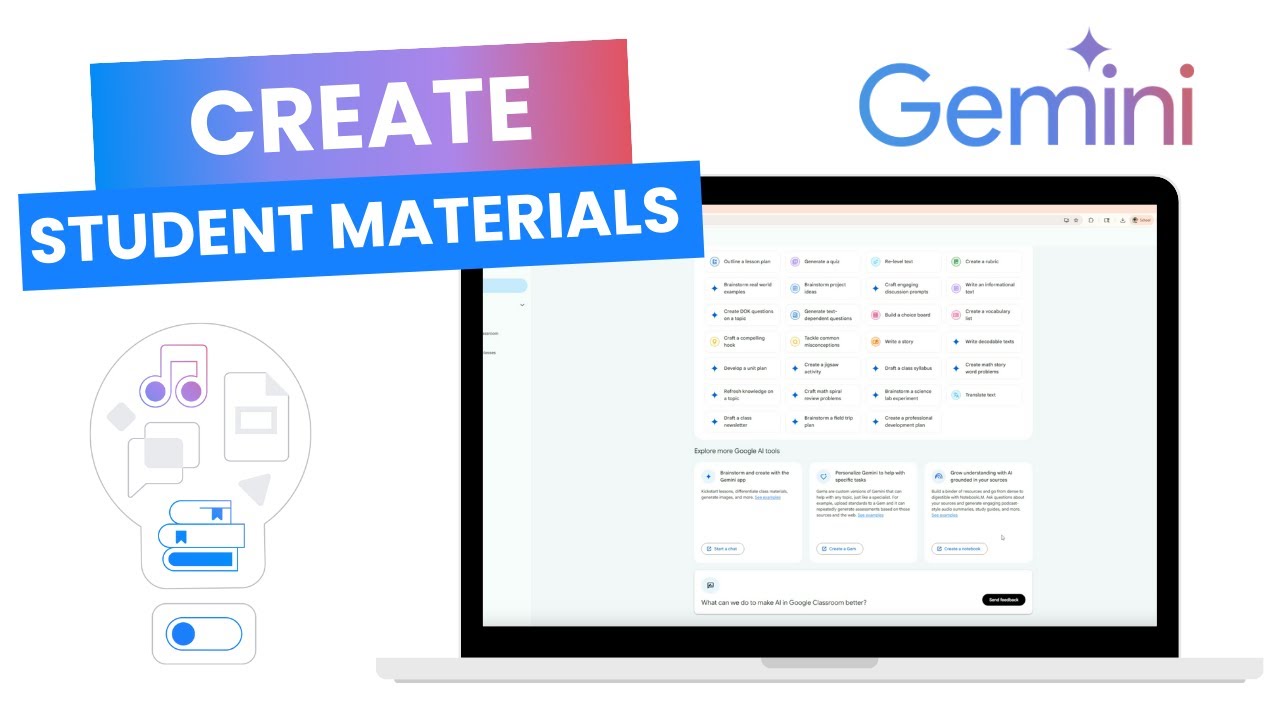 How to Use Gemini to Save Time Creating Student Materials