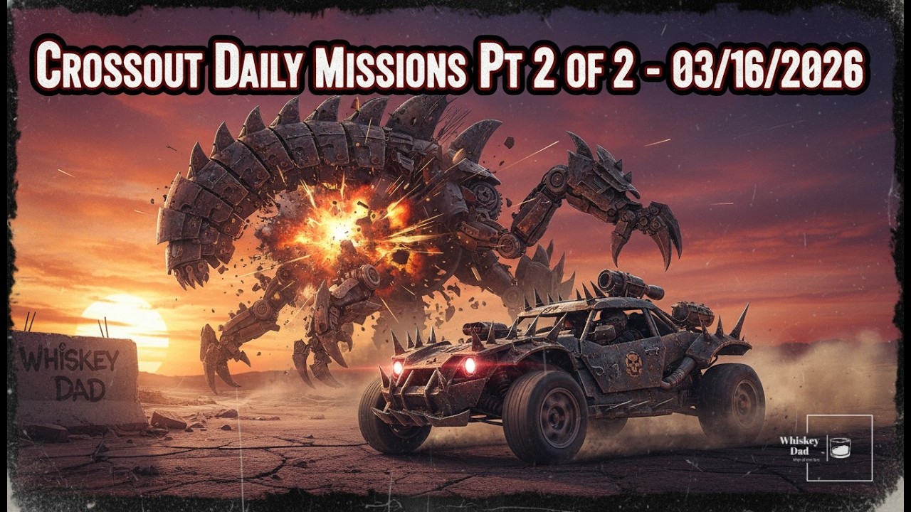 Crossout Daily Missions Pt 2 of 2 - 03/16/2026