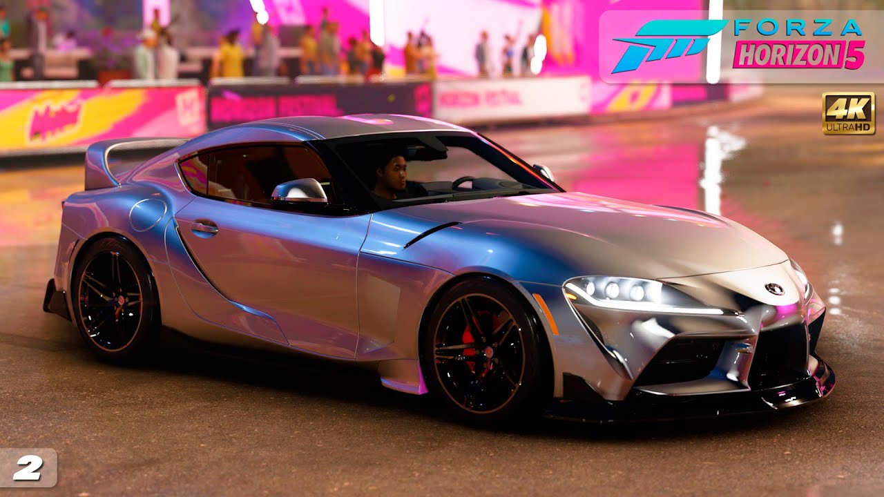 2) FORZA HORIZON 5 ➤ Toyota GR Supra 2020 [4K]
