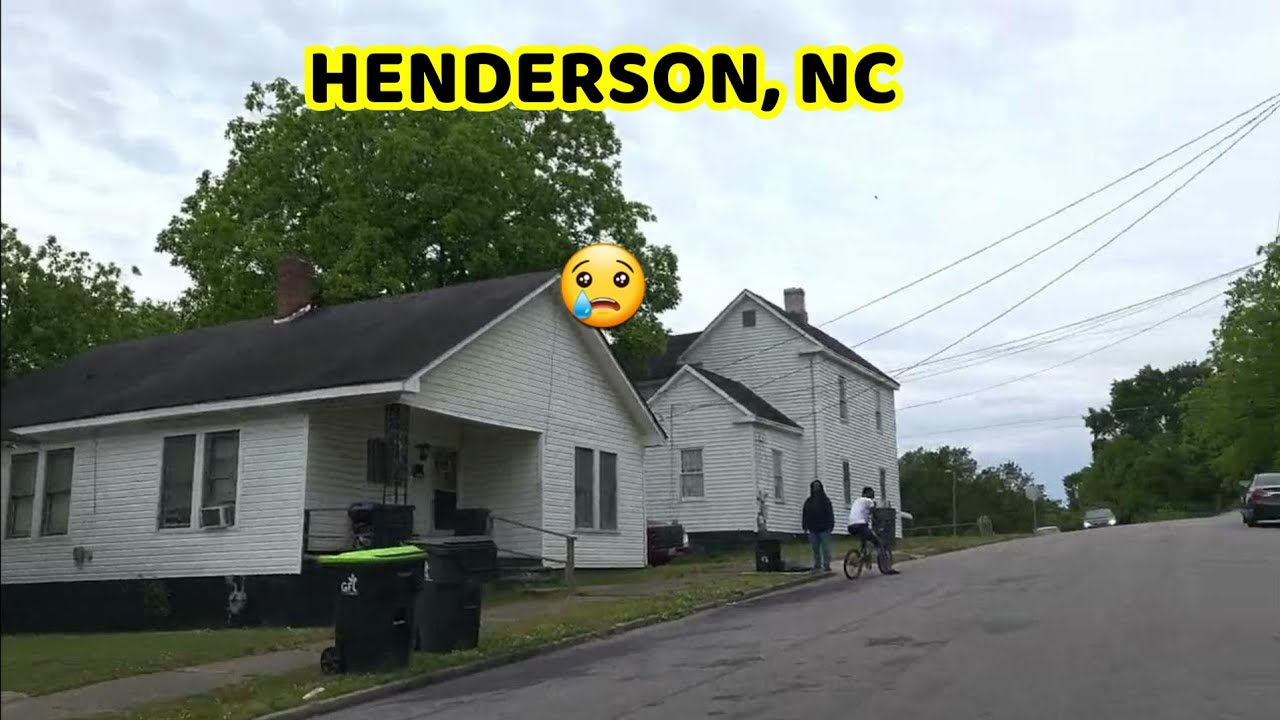 GHETTO HENDERSON, NC 4K UHD HDR DRIVE TOUR