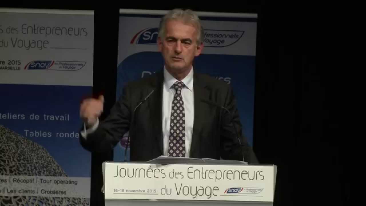 Intervention de  Frédéric Gagey, Air France - JEV 2015 - Marseille.