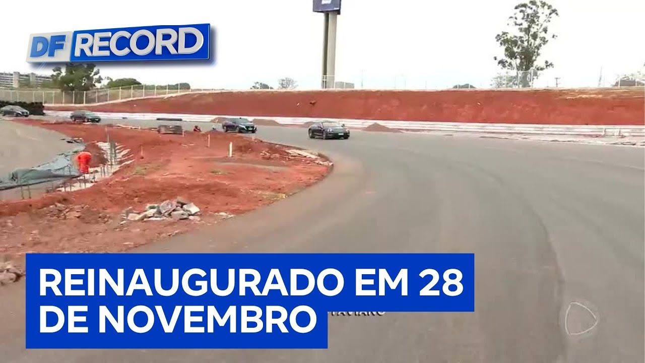 Ibaneis visita obras do Autódromo de Brasília, que será reaberto com Stock Car | DF Record