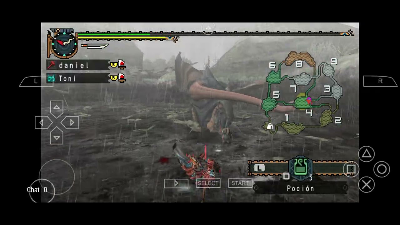 La mayor molestia 🔥/en Monster Hunter freedom unite 