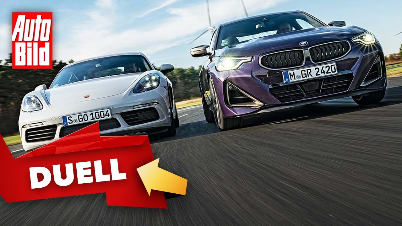 BMW M240i vs. Porsche 718 Cayman (2021) | Fährt das 2er Coupé dem Porsche davon? | Test mit Jan Horn