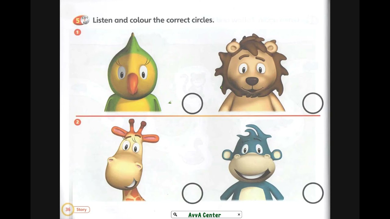 Super Safari 2 - AB Unit 4 In the jungle - p.36 - CD1 - track 62