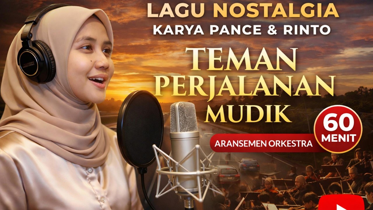 Album lagu nostalgia Karya Pance dan Rinto  60 menit/aransemen orkestra