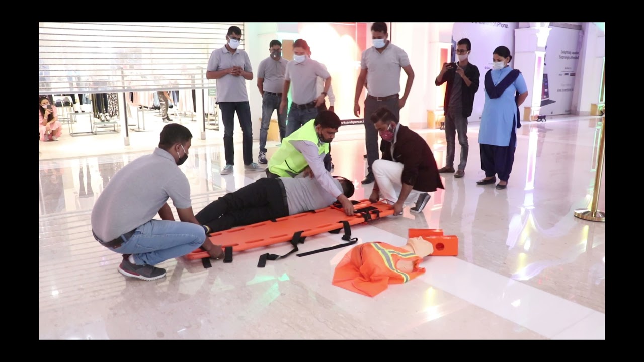 First Aid & CPR Mock Drill at The Grand Venice Mall