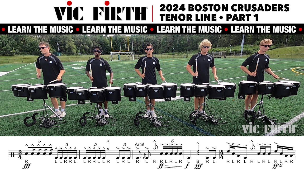 LEARN THE MUSIC | 2024 Boston Crusaders Tenor Line | PART 1
