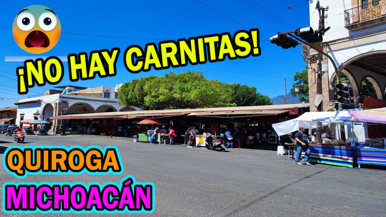¡NO HAY CARNITAS! 😱 en QUIROGA MICHOACÁN ¿Que comer un Viernes de Cuaresma en Quiroga?