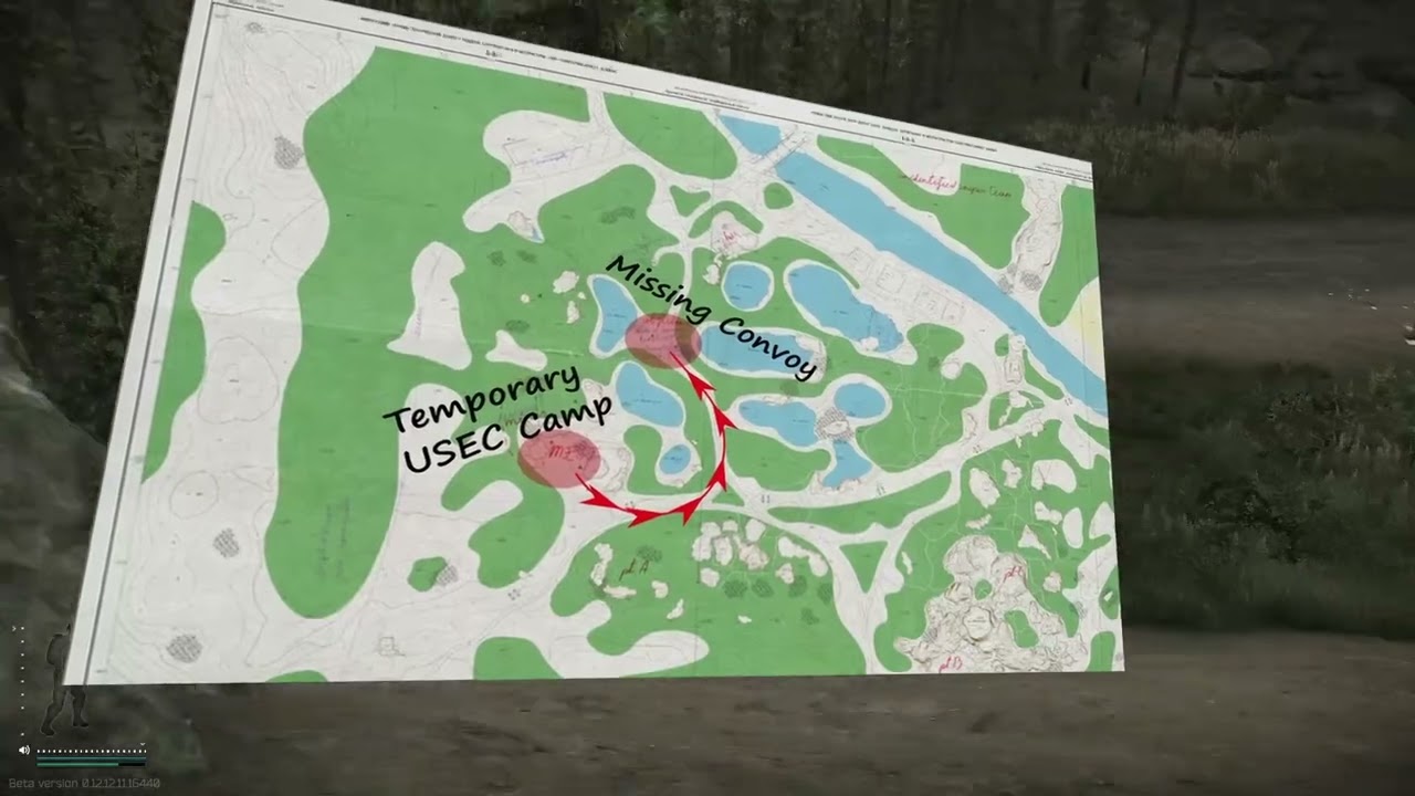 Escape From Tarkov - Search Mission - Where to find Objectives Locations