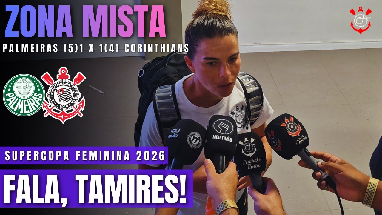 TENTAMOS ATE O FIM E TEMOS QUE TRABALHAR! TAMIRES FALA APÓS VICE CAMPEONATO DA SUPERCOPA FEMININA