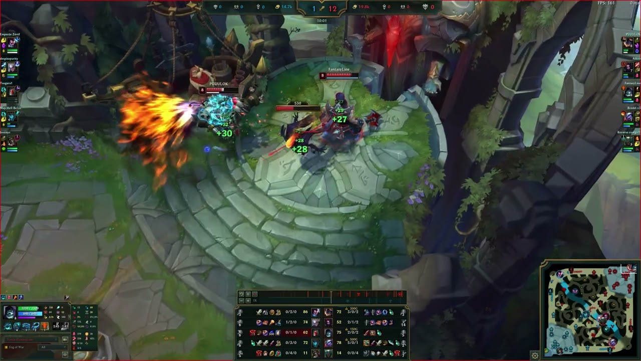 EUW FANTASYLINE YORICK VS ORIANNA 8 1 5