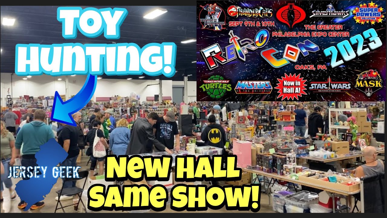 RETRO CON 2023: NOT Selling but TOY HUNTING for awesome VINTAGE finds!