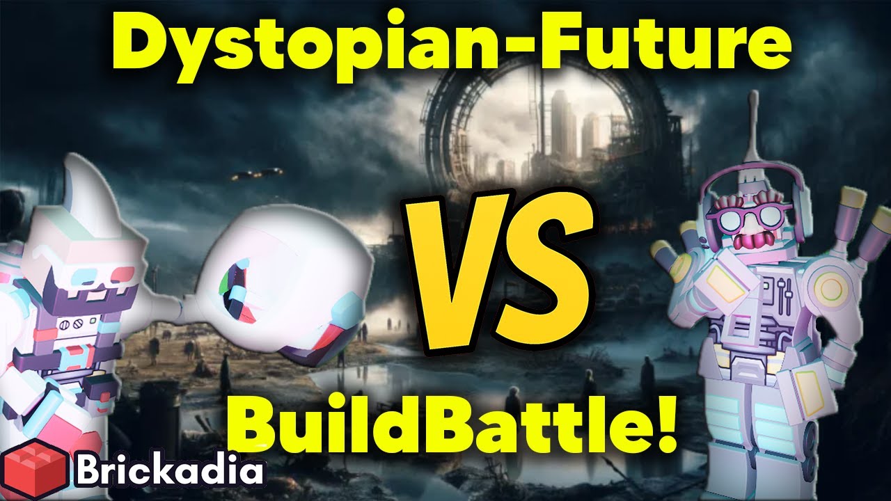30 Minute Dystopian Build Battle! | Brickadia w/ SaturnSol14