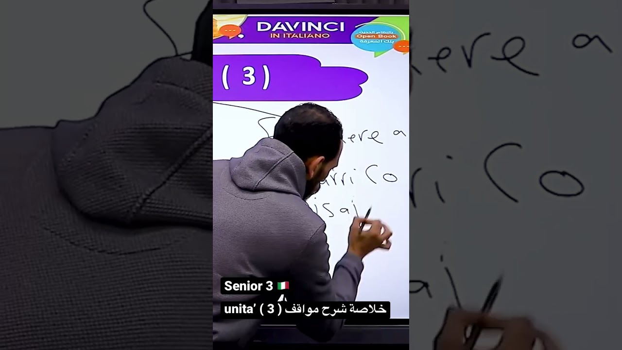 #الايطالية #إيطالي #ثانوية_عامة_2024  #مراجعة_نهائية #ثانوية_عامة #3ثانوي #2023 #DavinciMahmoud