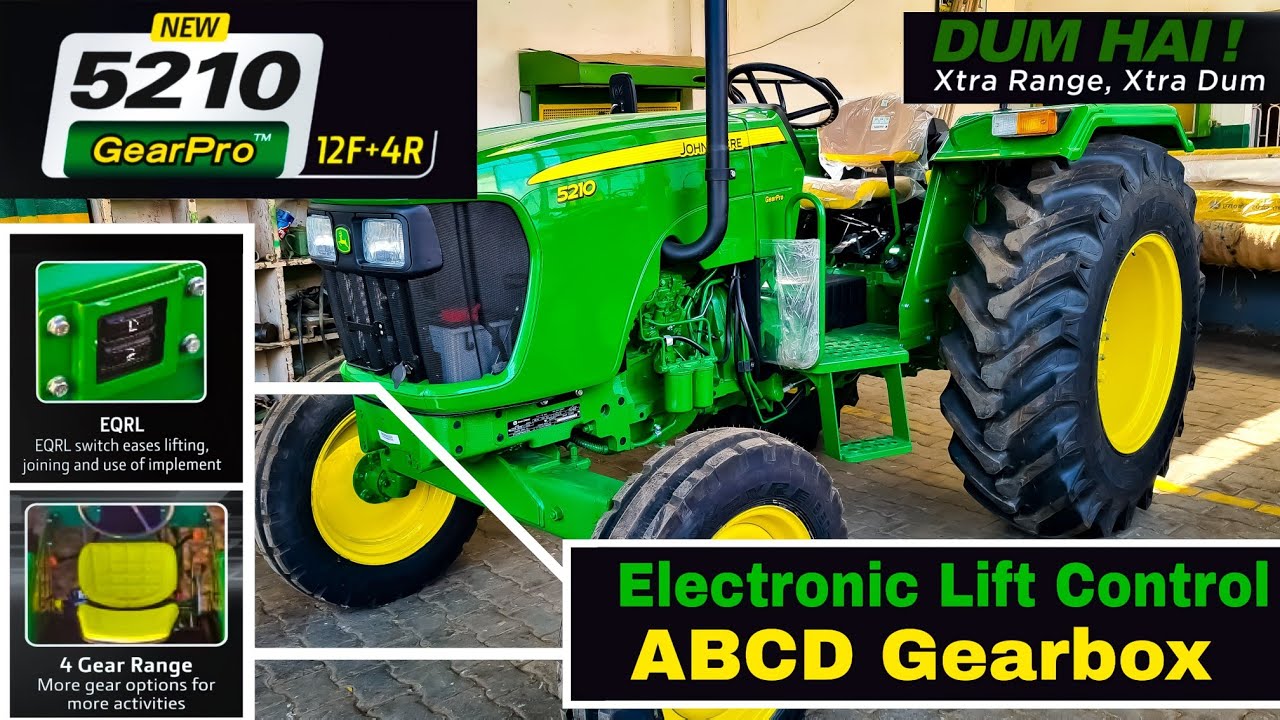 50hp में फीचर्स के मामले में अब इसका कोई तोड़ नहीं || John Deere 5210 Gear Pro || Full Review ||