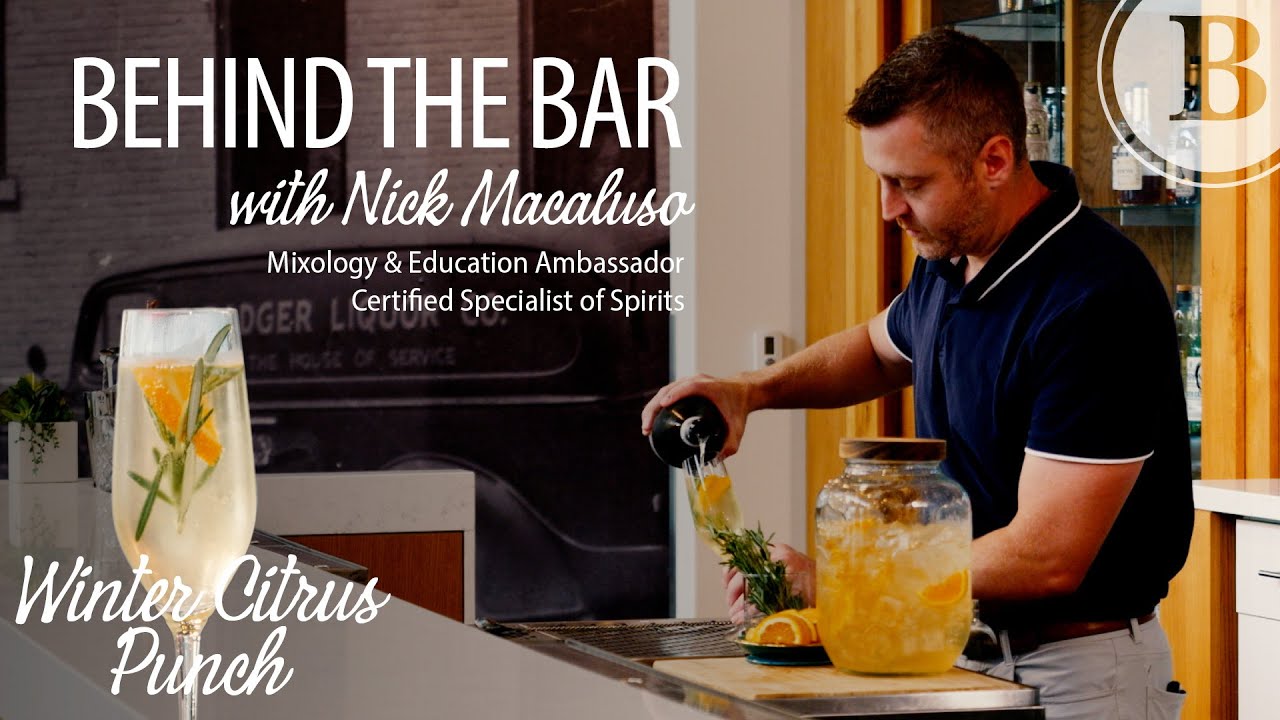 Behind the Bar   Winter Citrus Punch