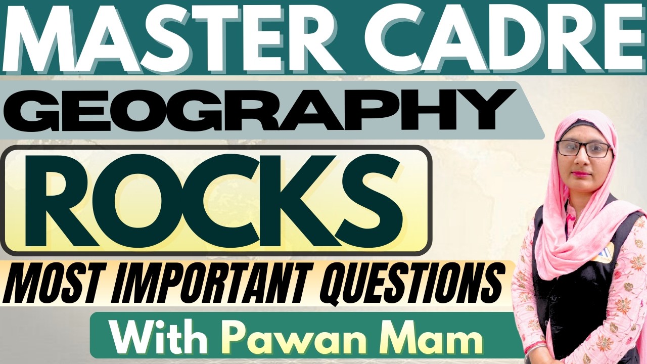 Master Cadre Geography Syllabus | Master Cadre Geography Preparation |Master Cadre Geography Classes