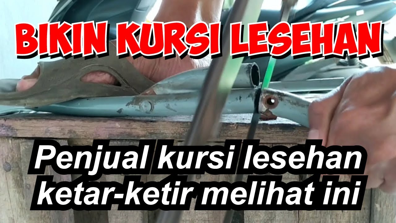 Bikin Kursi Lesehan dari Kursi Yang Sudah Rusak