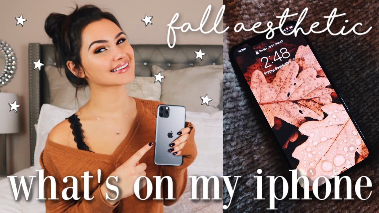 what's on my iphone 11 pro max?! ~fall vibes~
