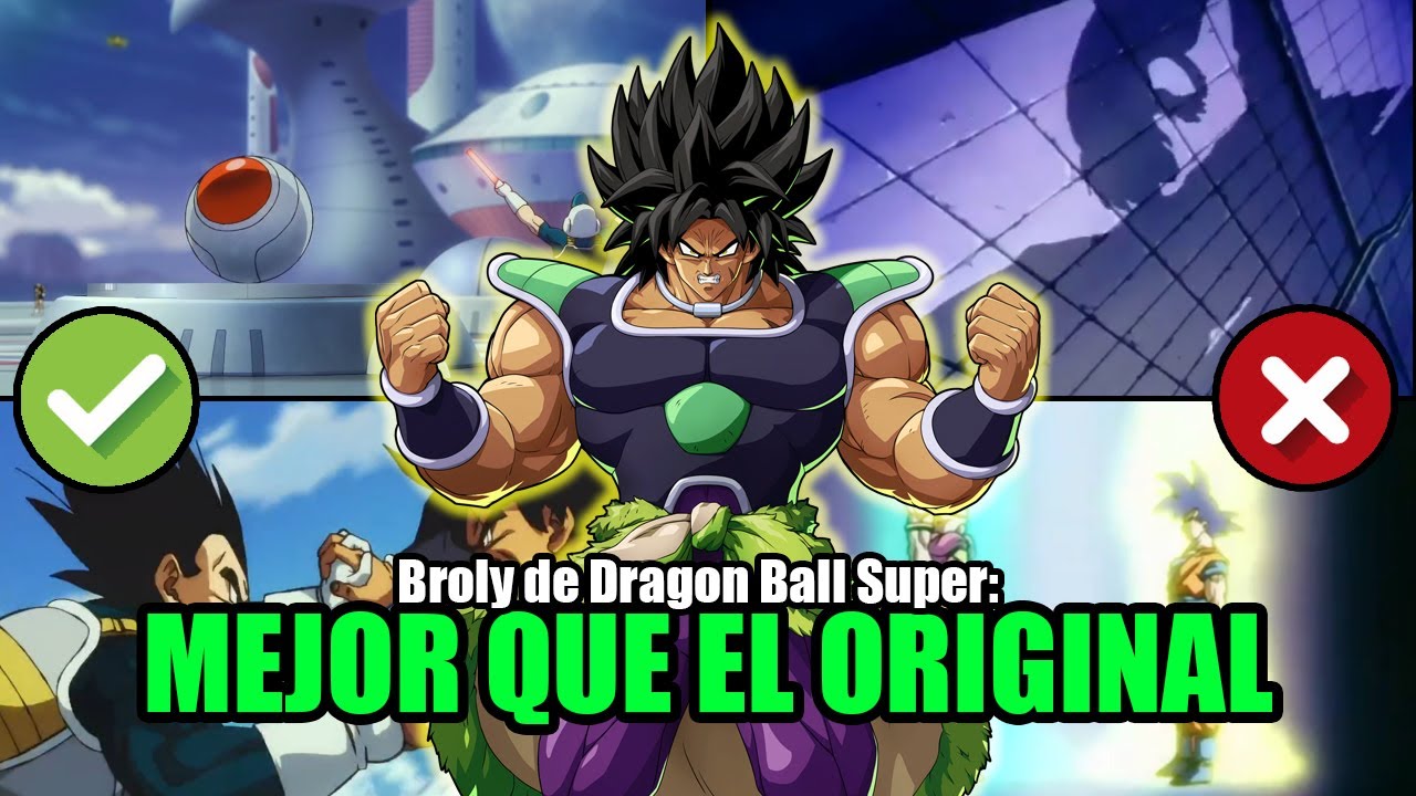 El Broly de DBS es mejor que el de DBZ | Análisis y opinión