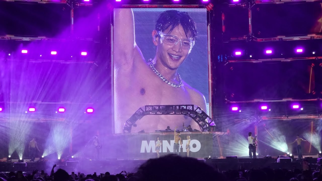 250830 MINHO - BODY RHYTHM (SHINEE) | WATERBOMB SINGAPORE 2025