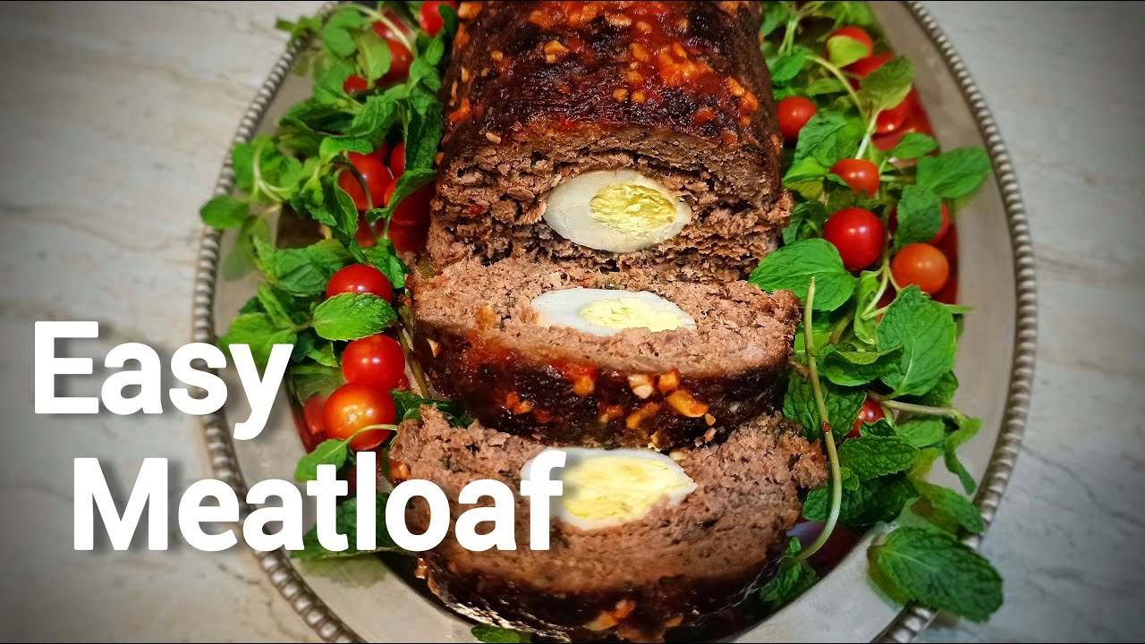 Easy Meatloaf | Egg-Stuffed Meatloaf | Easter Special
